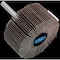 Tryolit Abrasives TYROLIT 2" x 1" x 1/4" Shank Mounted Flap Wheel, Aluminum Oxide, 60 Grit 20019967 - alternate 1